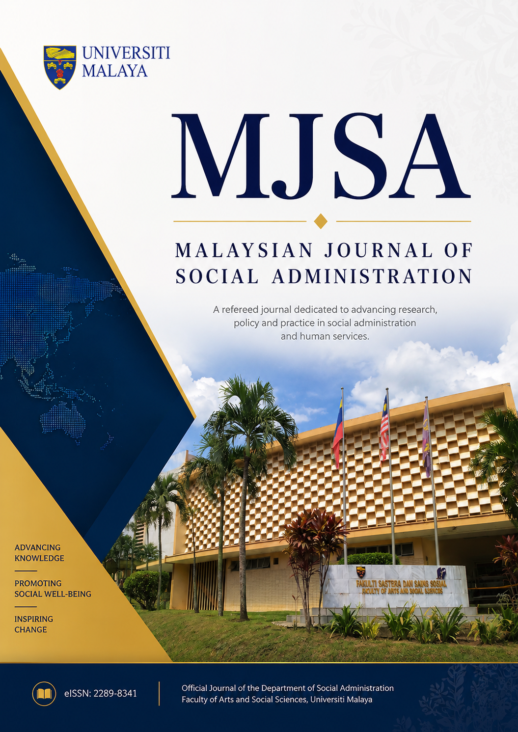 					View Vol. 12 No. 1 (2016): The Malaysian Journal of Social Administration
				
